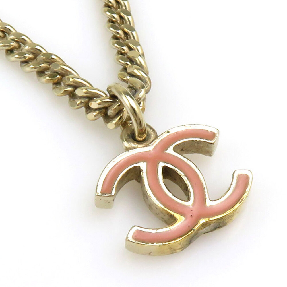 CHANEL Pink Necklace